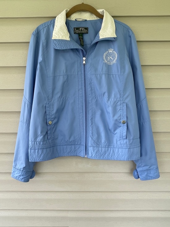 Lauren Ralph Lauren Jackets & Blazers - Lauren-Ralph Lauren Active Light Weight Blue Jacket Size Large